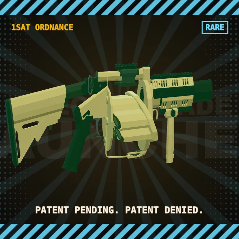 KWEG Grenade Launcher art